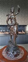 Bronzen beeld August Moreau