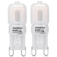 G9 steeklampje 2 stuks - LED 2W~170Lm=18W traditionele verlichting - warmwit 3000K - 230 Volt