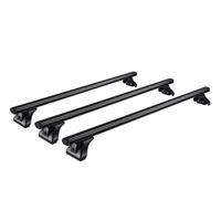 Zwart Aluminium Dakdragers Fiat Doblo 2022-2024