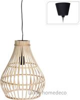 Hanglamp van naturel bamboe