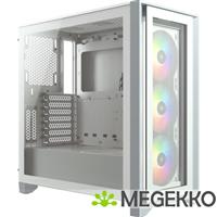 Corsair iCUE 4000X RGB Tempered Glass White