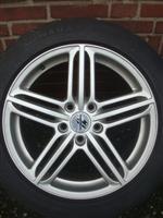 17 Inch Audi RS6 Velgen+Banden Steek 5x112