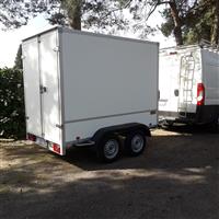 gesloten aanhangwagen 750 kg 180 H