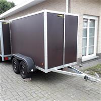 gesloten aanhangwagen roca