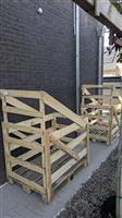 Houten pallet 2x gratis op te halen regio Beringen
