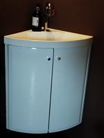 Lavabo-hoekkast wc