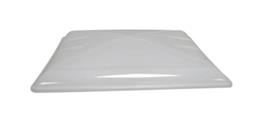 MPK Dakluik 40x40cm Melkglas Grote Kap+Combirollo Grijs