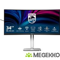 Philips 5000 Series 34B2U5600C/00 34  Wide Quad HD USB-C Curved VA Monitor