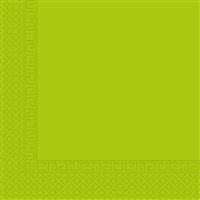 Solid Colour Lime Green Fsc Three Ply Unicolor Paper Napkins 33X33Cm 20St
