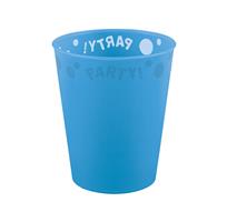 Party Reusable Semi Transparent Products Party Reusable Semi Transparent Cup 250Ml Blue 1St