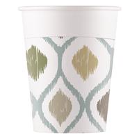 Everyday Designs Boho Cells Fsc Paper Cups 200Ml (Wm) 8St