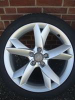 18 Audi A8 Velgen met Banden 5x112 Audi A4 A6 A8