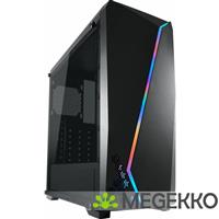 LC-Power Gaming 700B - Hexagon Midi-Toren Zwart