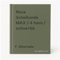 Nova Scheikunde MAX / 4 havo / online+bk