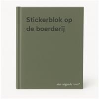 Stickerblok op de boerderij