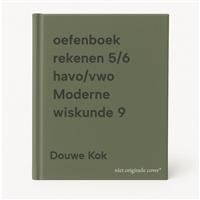 oefenboek rekenen 5/6 havo/vwo Moderne wiskunde 9
