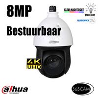 Draaibare 4K 8MP camera met 25x zoom. 