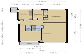 Appartement Molenvliet in Rotterdam