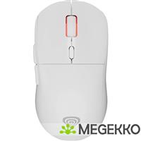 GENESIS NMG-2090 Zircon XIII Gaming Muis Ambidextrous RF Wireless + USB Type-C Wit