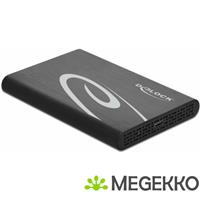 Delock 42610 externe behuizing voor 2,5  SATA HDD/SSD met SuperSpeed USB 10 Gbps (USB 3.1 Gen 2)