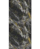 Wandpaneel Isodeco Carrara 120x260 cm PVC Hoogglans Midnight Blue Zwart Goud (Doosinhoud 3.12 m2)-3.