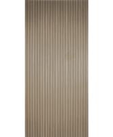 Wandpaneel Isodeco Latten 120x260 cm SPC Walnoot Bruin (Doosinhoud 3.12 m2)-3.12m2