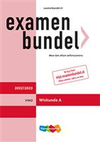 Examenbundel / vwo Wiskunde A 2022/2023