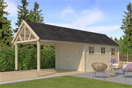 NIEUW Cottage houten garage 3611EXT