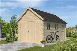 NIEUW cottage houten garage  3611