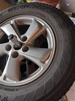 Winterbanden met velg 