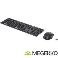 HP 720 Multi-Device Rechargeable Wireless Keyboard and Mouse Combo