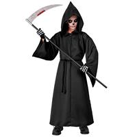 Halloween Kostuum Zwart Kind Magere Hein
