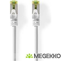 Nedis CAT7 Netwerkkabel S/FTP RJ45 Male - Male 15.0 m Wit