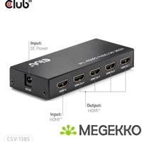 CLUB3D 1 to 4 HDMITM Splitter 4K120Hz