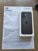 Nieuwe i Phone 16 black