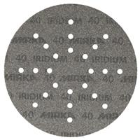 Mirka Iridium Grip klittenband schuurschijven 225mm met 24 gaten voor Mirka LEROS en FLEX Giraffe