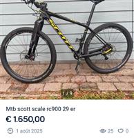 Mtb Scott scale rc 900 29 er te koop