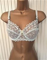 Chique Lindegroene BH met Paillettes - 70D en 75D