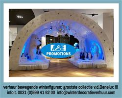 verhuur arctische props noordpool decoratie  gent