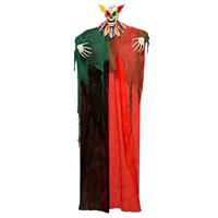 Halloween Pop Clown Met Licht En Geluid 2,4m