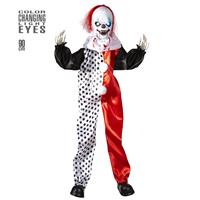Halloween Pop Clown Met Licht 90cm