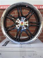17 Inch Momo Corse Black 5x112 7,5J ET35 Naaf 72,3
