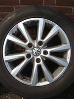 18 Originele Toureq Velgen en Banden Steek 5x130