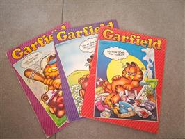 3 Vintage Mappen van Garfield - 1978
