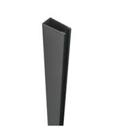 BRAUER Muurprofiel PVD gunmetal geborsteld