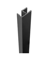 BRAUER Hoekprofiel PVD gunmetal geborsteld