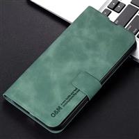 Xiaomi Poco X6 Pro Flip Case - Wallet Cover Portefeuille Kunstleer Hoesje - Groen