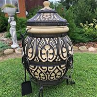 Tandoor ATTIKA 85L | Premium Grillofen Schamott