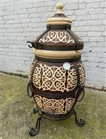 Tandoor SAFFRON 125L | XXL vuurvaste barbecue