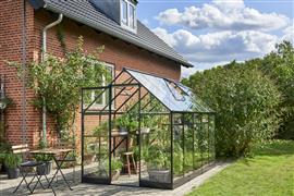 Tuinkas Qube 610, zwart gecoat